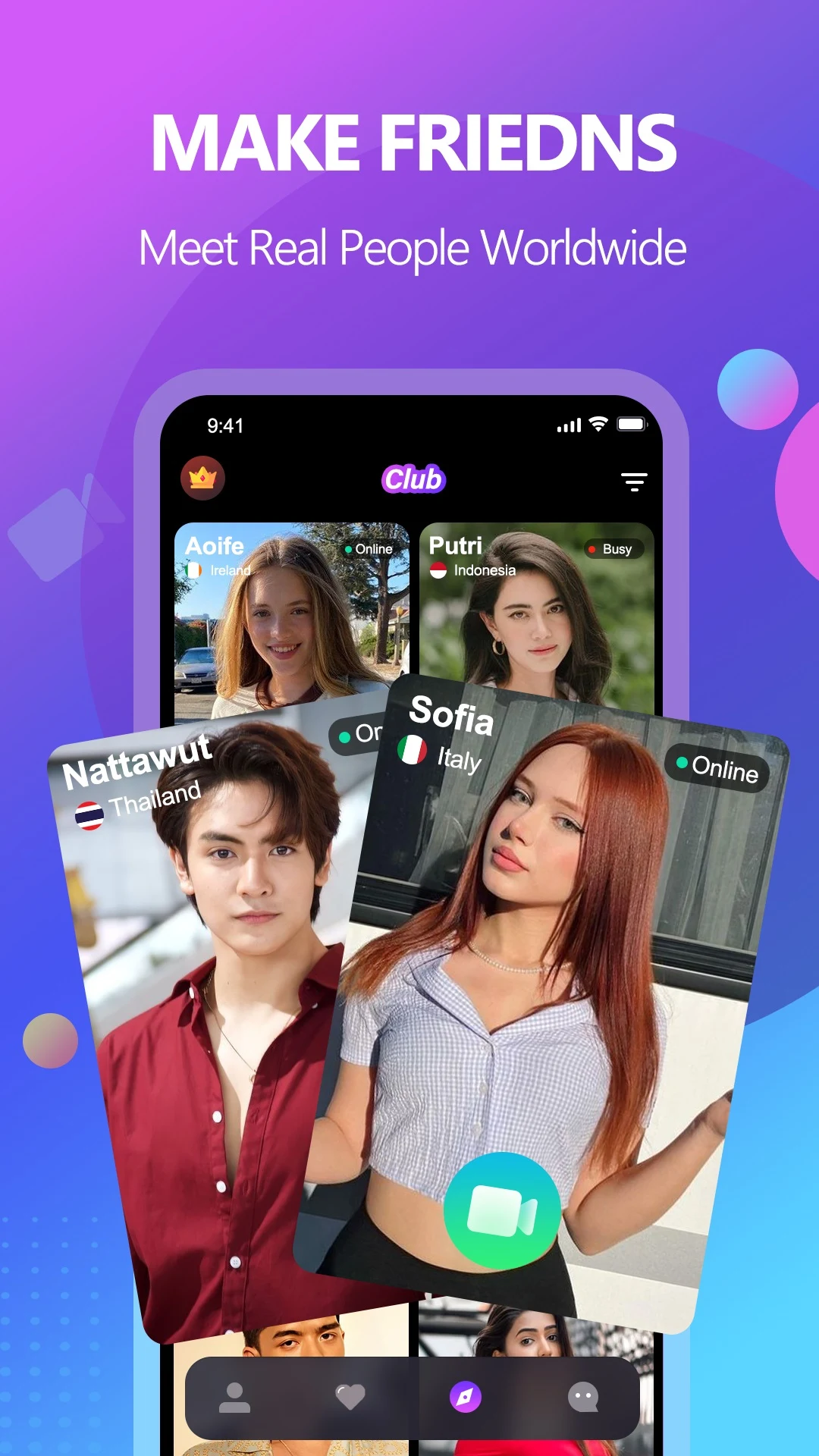 Meego - Video Call, Live Chat screenshot